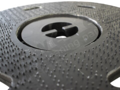 Treibteller mit DOM für Pads bis 430 mm 6