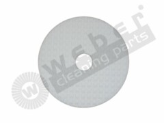 Melamin W-Pad 18 kg/m³ weiß/türkis 1