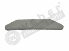 Super-Pad Janex weiß - trapezförmig 2