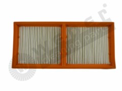 Flachfaltenfilter Staubklasse "M" - Material Polyestervlies 3