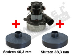 Saugmotor Lamb Electric 230 V / 1100 W TG S2 mit Stutzen 1