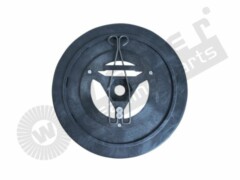 Treibteller für Pads bis 410 mm, mit Flansch 1