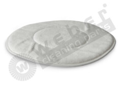 Microfaser-Pad Niedrigflor weiß 9