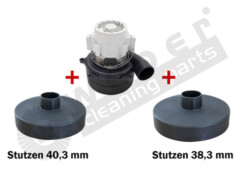 Saugmotor 230 V / 1000 W TG S2 mit Kunststoffstutzen 1