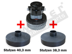 Saugmotor Lamb Electric 24 V / 480 W BP S2 Kunststoffstutzen 1