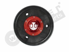 Treibteller für Pads bis 305 mm mit Wasserverteilring 1