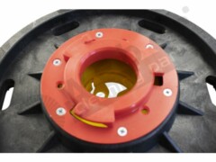 Treibteller mit DOM für Pads bis 430 mm 5