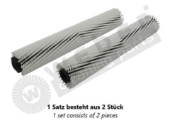 Walzenbürsten Kunststoffkörper - Satz 9