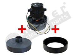 Saugmotor 230 V / 1000 W BP S2 mit Kunststoffstutzen 1