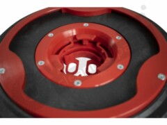 Schrubbbürste - mittel mit Wasserverteilring 5