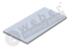 Melamin-Pad weiß 9