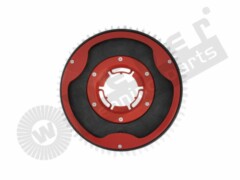 Schrubbbürste - mittel mit Wasserverteilring 1