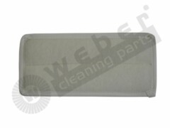 Microfaser-Handpad Niedrigflor weiß 3