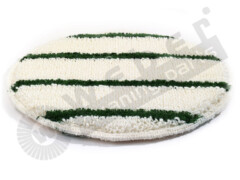 Bonnet Pad weiß/grün 9