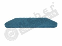 Super-Pad Janex blau - trapezförmig 2
