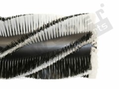 Kehrwalze Kunststoffkörper mit Spritzschutz 2
