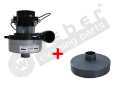 Saugmotor Lamb Electric 24 V / 430 W TG S2 Kunststoffstutzen 1