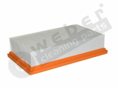 Flachfaltenfilter Staubklasse "M" - Material PET 5