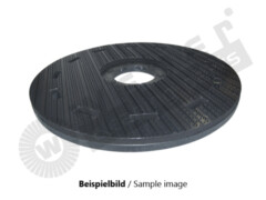 Treibteller für Pads bis 480 mm 4