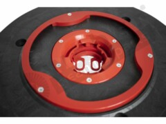 Schrubbbürste - Waschbeton mit Wasserverteilring 5