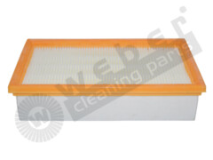 Flachfaltenfilter Staubklasse "M" - Material PET 1
