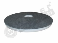 Melamin S-Pad 10 kg/m³ weiß/grau 1